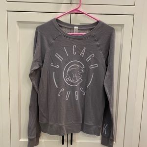 Chicago Cubs Crew Neck VS Pink Sweatshirt